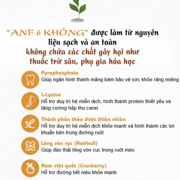Thức ăn hạt cho mèo trưởng thành ANF 6 Free Indoor Adult