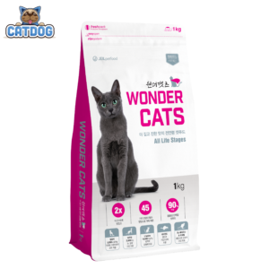 Thức ăn hạt cho mèo Wonder Cats 1kg