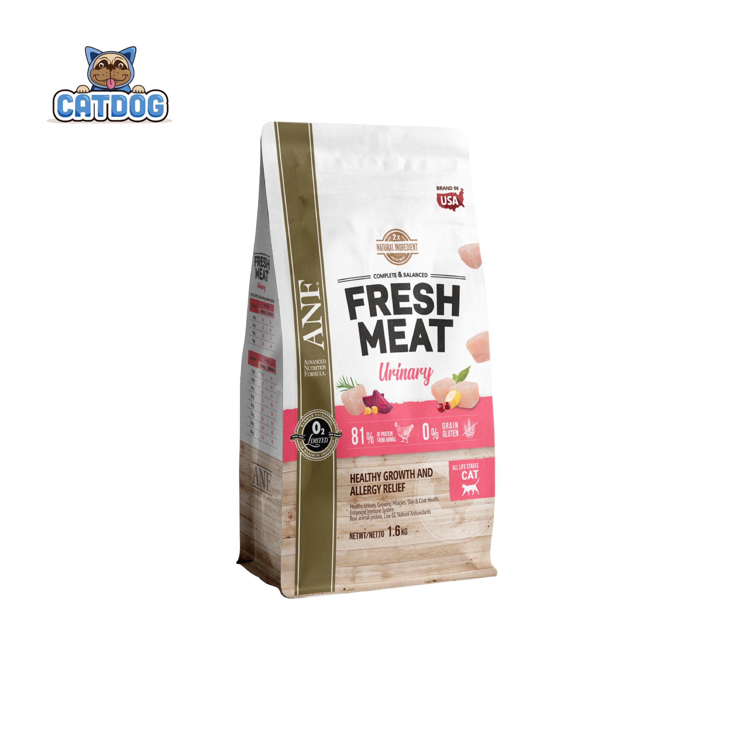 Fresh meat hỗ trợ trị liệu đường tiết niệu cho mèo